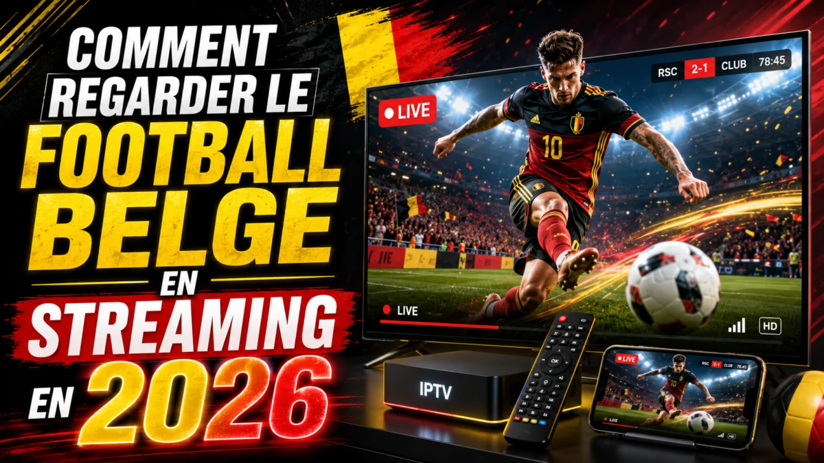 Comment regarder le football belge en streaming en 2026