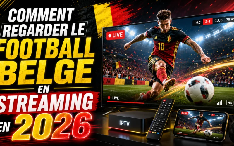 Comment regarder le football belge en streaming en 2026