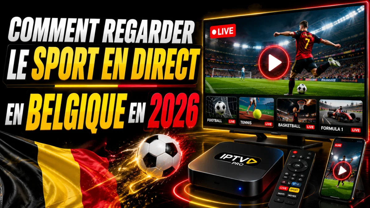 Comment regarder le sport en direct en Belgique en 2026