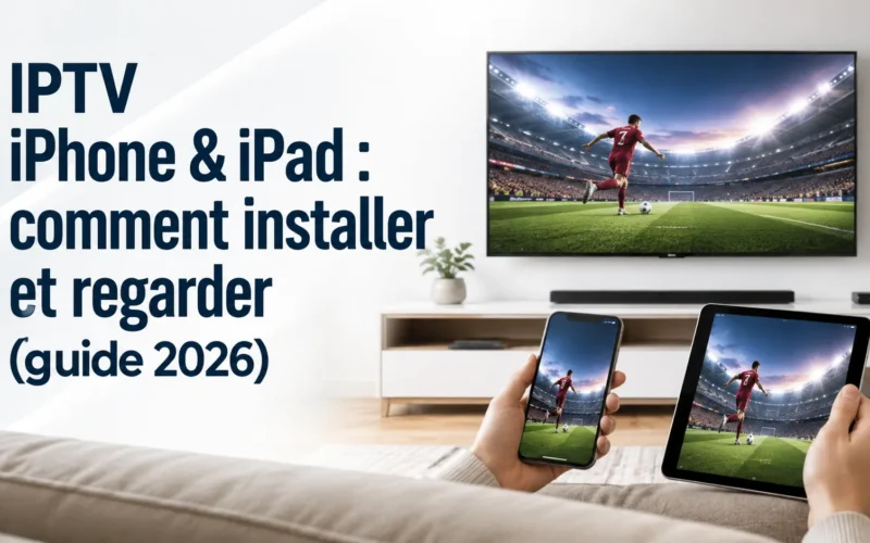 IPTV iPhone & iPad : comment installer et regarder (guide 2026)